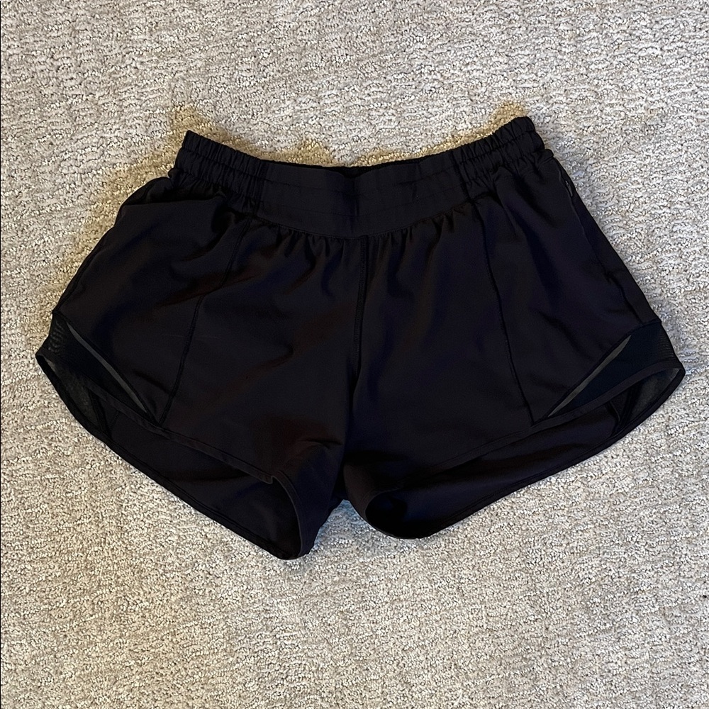 lululemon athletica Women's Black Athletic Shorts